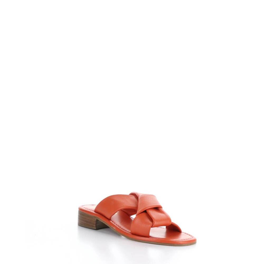 NEW BOS. & CO. women's knick sandal in orange